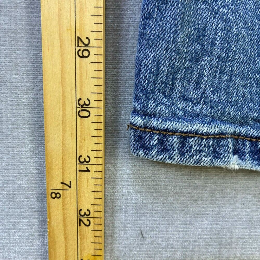 Willow + Root Rise Up Jeans Womens 26 Light Wash Distressed Straight Leg Stretch - Picture 7 of 9